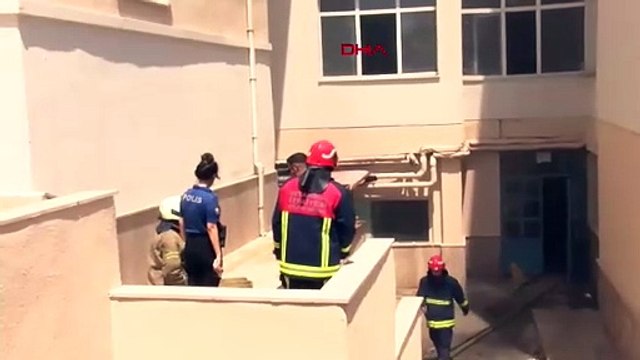 Nişantaşı'nda okulda yangın; 15 öğrenci tahliye edildi