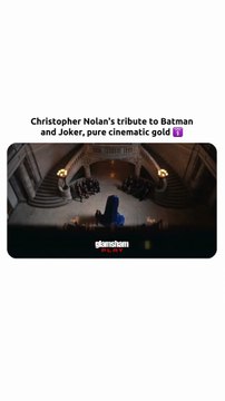 When Nolan paid homage to Batman and Joker unforgettable! #ChristopherNolan #Batman #Joker #Hollywood #Glamsham #Actors [Movies, Director, Actor, Batman, Joker, Christopher Nolan, Glamsham]