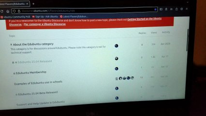 Screen Flickering in Edubuntu