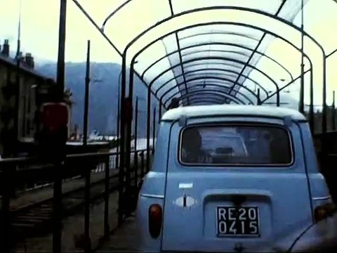 1973-08-Navette ferroviaire dans le tunnel du Fréjus