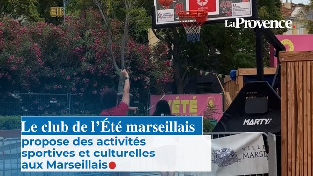 Le club de l’Été marseillais propose des activités sportives et culturelles aux Marseillais