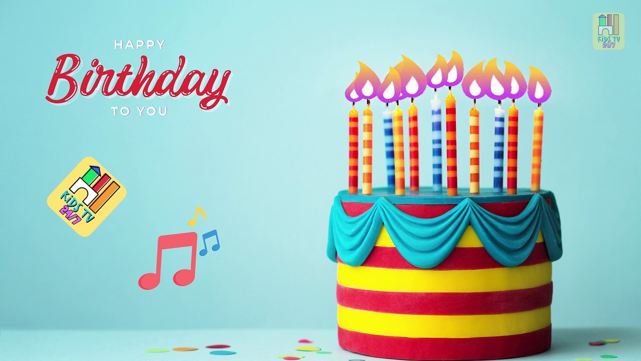 🎉 It’s a Birthday Party Day! | Happy Kids Song 🎂🎈 Dancing, Cake & Fun! | KidsTV 24/7 - Female Singer