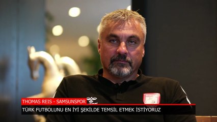 Thomas Reis: Türk futbolunu en iyi şekilde temsil etmek istiyoruz