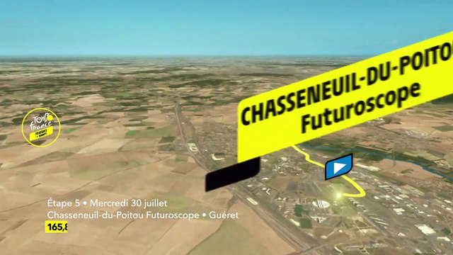 Tour de France 2025 (F), Étape 5 : Chasseneuil-du-Poitou - Guéret, parcours et profil - Cyclisme - Tour de France femmes