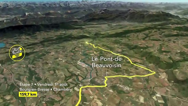 Tour de France 2025 (F), Étape 7 : Bourg-en-Bresse - Chambéry, parcours et profil - Cyclisme - Tour de France femmes