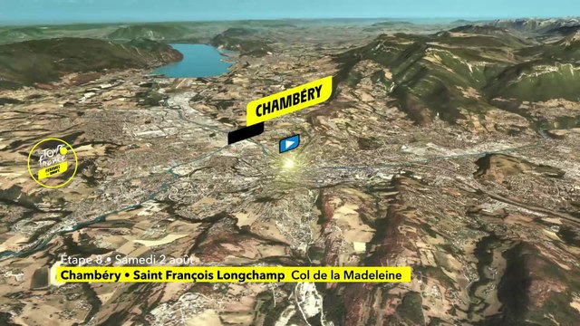 Tour de France 2025 (F), Étape 8 : Chambéry - Col de la Madeleine, parcours et profil - Cyclisme - Tour de France femmes