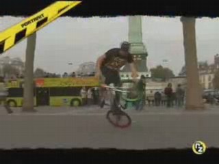 Matthias Dandois Champion du monde de flatlander