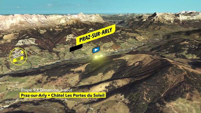Tour de France 2025 (F), Étape 9 : Praz-sur-Arly - Châtel Les Portes du Soleil , parcours et profil - Cyclisme - Tour de France femmes
