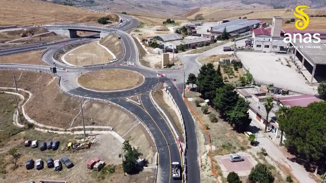 Statale 289 «Della Valle dei Platani», aperto lo svincolo bivio Manganaro