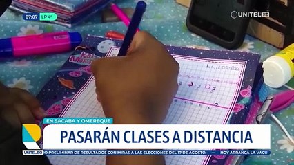 DDE de Cochabamba no descarta que se aplique clases a distancia en otros municipios donde se detecten casos de sarampión