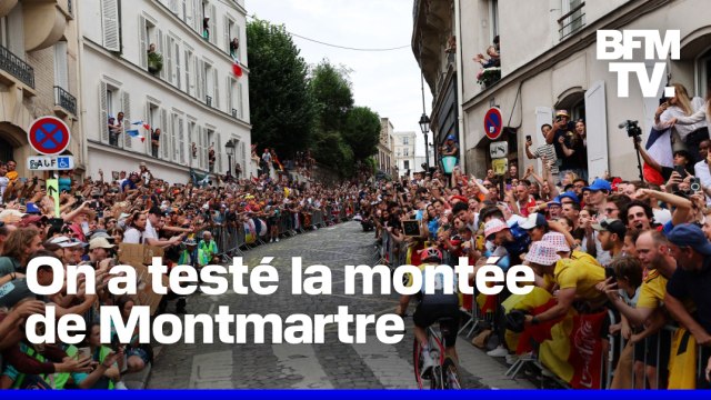 Vélib’ versus vélo de route: on a testé la butte de Montmartre avant les coureurs du Tour de France