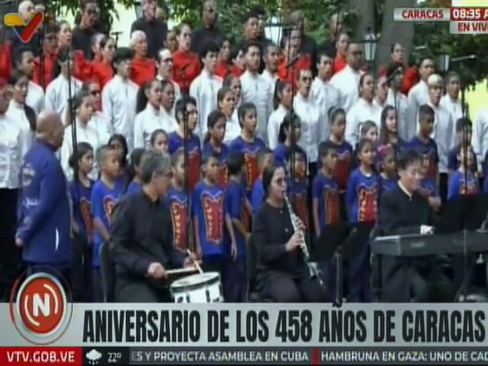 En Desarrollo | Inician actos conmemorativos por los 458 años de la ciudad de Caracas