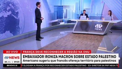Embaixador dos EUA em Israel ironiza Macron sobre Estado Palestino