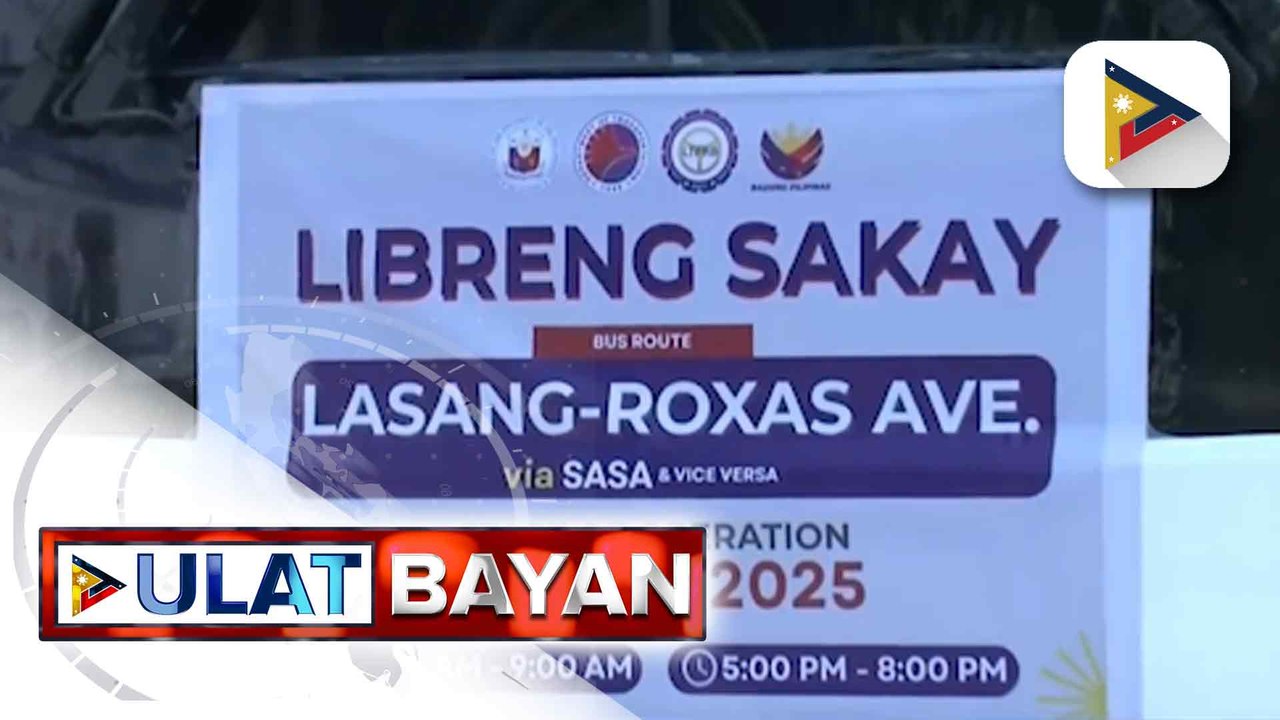 Libreng sakay, umarangkada na sa Davao City | ulat ni Jaira Mondez - PTV Davao