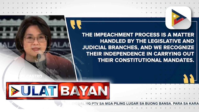 Pagdedeklara ng Korte Suprema na unconstitutional ang impeachment complaint vs. Vice President Sara Duterte, umani ng iba't ibang reaksyon sa mga mambabatas | ulat ni Daniel Manalastas
