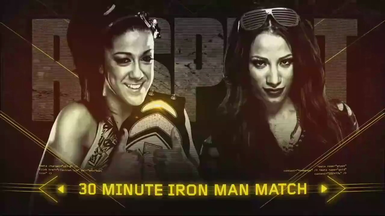 NXT Takeover : Respect 2015 - Sasha Banks vs Bayley (30-minute Iron Man Match, NXT Women's Championship)