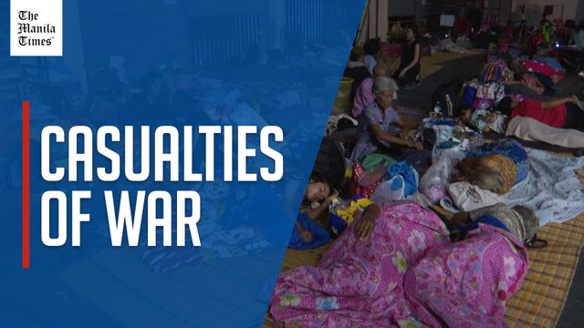 Thai civilians shelter at evacuation center amid clashes with Cambodia