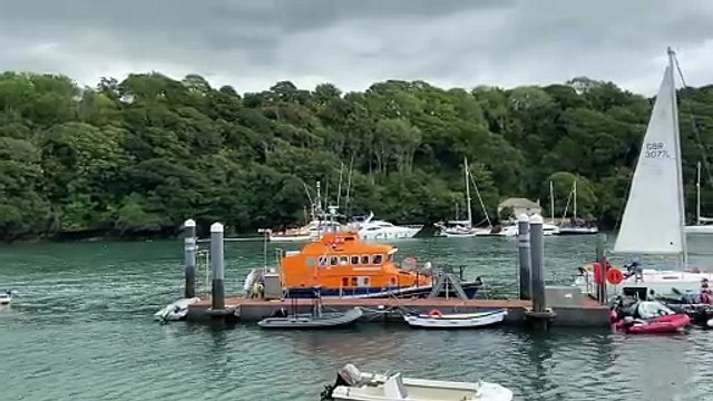 Fowey's all-weather lifeboat is leaving port after nearly three decades - Video by Andrew Townsend