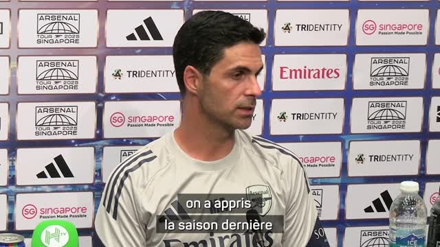 Arsenal - Arteta : "Mosquera va apporter plus de concurrence"