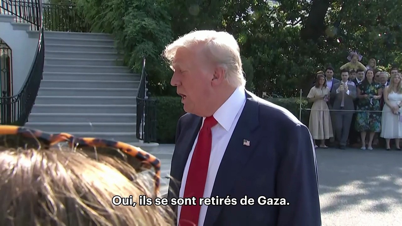 État palestinien : pour Donald Trump, l’annonce d’Emmanuel Macron « n’a aucune importance »