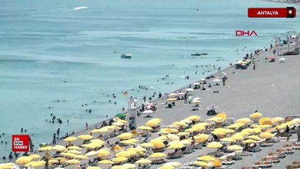 Antalya’da 95 yılın temmuz sıcaklık rekoru kırıldı