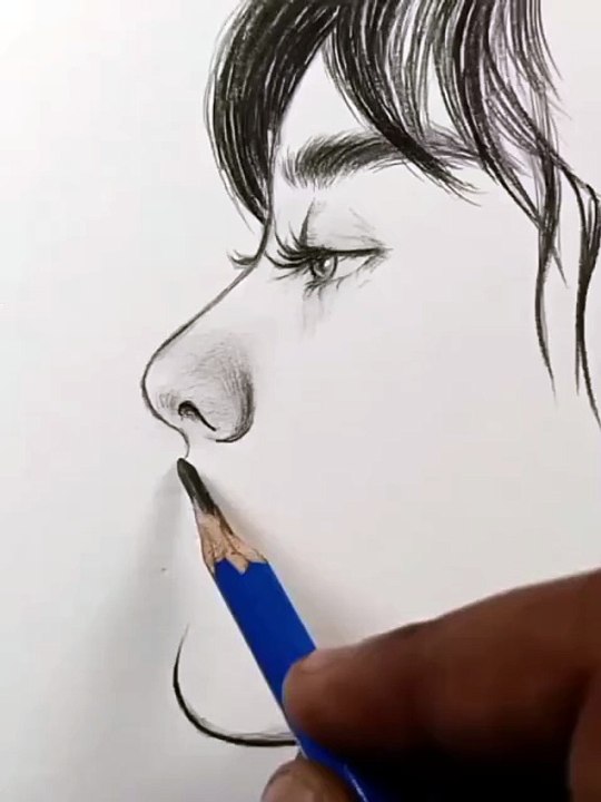 How_to_draw_lips_with_a_pencil_✏️✏️
