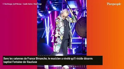 Patrick Hernandez a quitté l'Isle-sur-la-Sorgue depuis son divorce pour un petit village où il y a une curiosité visitée chaque année