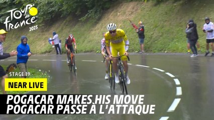 Pogačar makes his move - Stage 19 - Tour de France 2025