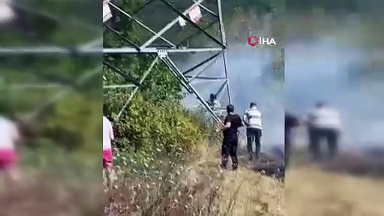 Bartın’da bahçe yangını ormana sıçramadan söndürüldü