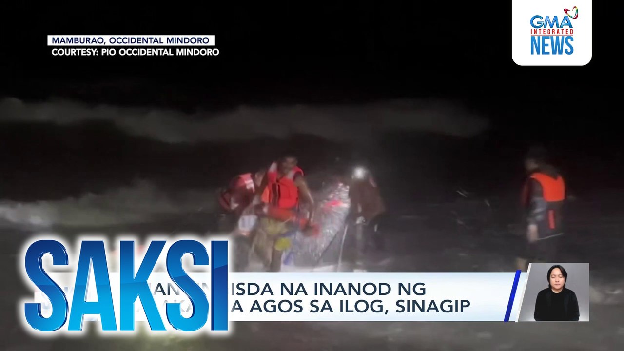 3-anyos na batang tinangay ng malakas na agos nitong Martes, natagpuang patay | Saksi