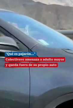 VIDEO: ¡Por furioso! Taxista en Chile se bajó a discutir y olvida las llaves en el auto