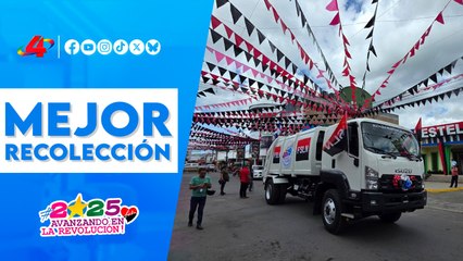 ✅🚛 Nuevo camión compactador mejora recolección de desechos en Estelí