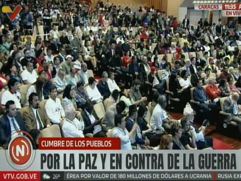 Ministro Yván Gil: Hoy esta cumbre de los pueblos es una cumbre por la paz y por la justicia