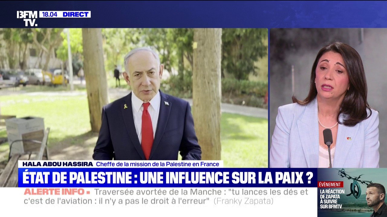 "Israël cherche à fuir la paix", estime Hala Abou Hassira, cheffe de la mission de la Palestine en France
