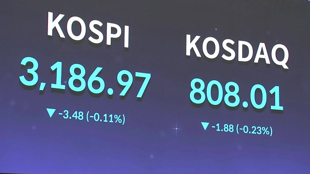 코스피, 관세협상 관망 속 소폭 상승...3,196 마감 / YTN