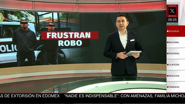 Detienen a 2 hombres por intento de robo a una casa en la alcaldía Miguel Hidalgo