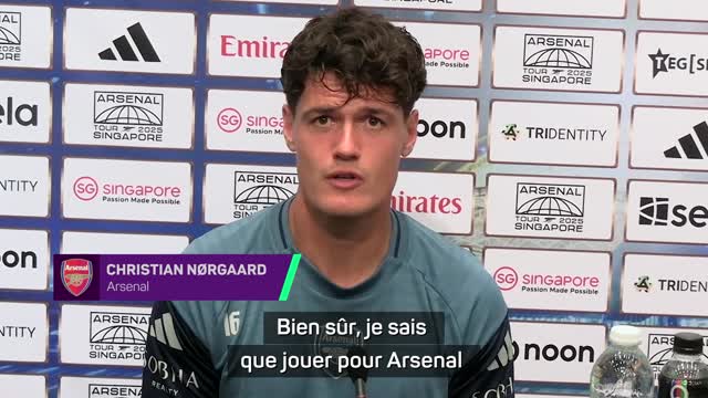 Arsenal - Norgaard : "Je suis réaliste, il y aura de la concurrence"