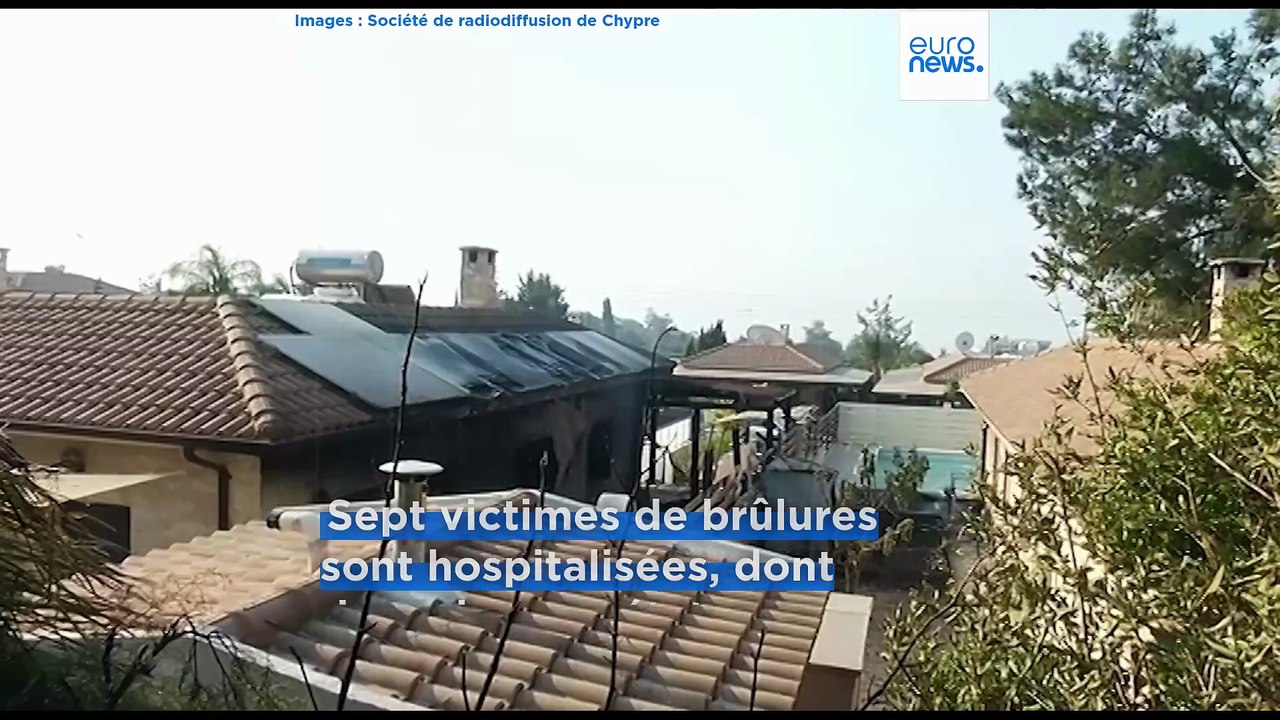 125 km² brûlés et deux morts : Chypre fait le bilan des destructions suite à un feu de forêt