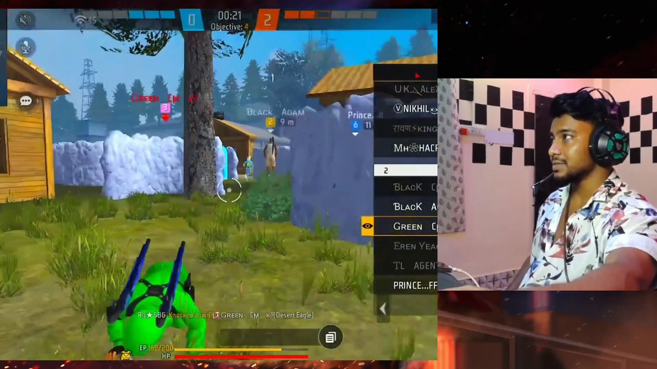 Streamer Shock When I Rock || Streamer React On My Gameplay || Livestream Highlights || Free Fire - SBG Gameplay