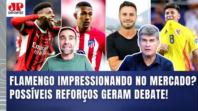 É SÓ REFORÇO DE PESO!!! O FLAMENGO virou uma METRALHADORA DE CONTRATAÇÕES!