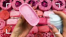 Asmr soap with foam and glitter 💕✨ Crushing crunchy 💗 Cutting soap cubes 💕