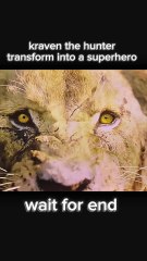 Kraven's Transformation in MCU 🦁