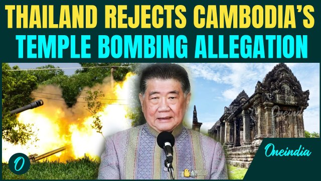 Thailand RUBBISHES Cambodia’s Accusation of Bombing Preah Vihear Temple as Border Conflict Escalates