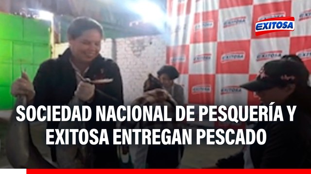 Chorrillos: Sociedad Nacional de Pesquería y Exitosa entregan dos toneladas de pescado a más de 35 ollas comunes