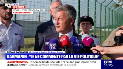"Plus jamais d'affaire Amra", déclare Gérald Darmanin à propos de la mise en place des prisons de haute sécurité
