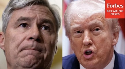 'A Political Favor Was Delivered': Whitehouse Accuses Trump Of Ending Investigation Into Donor