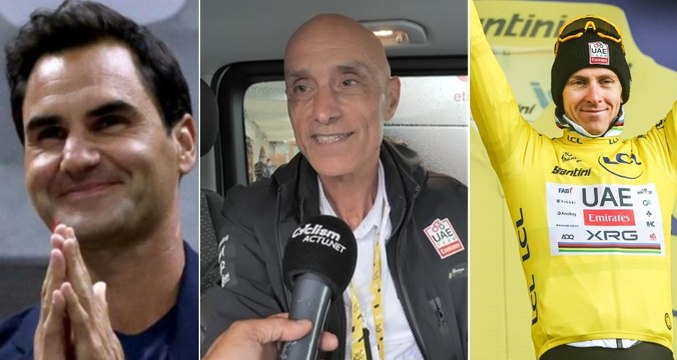 Tour de France 2025 - Mauro Gianetti : Tadej Pogacar… c’est comme Roger Federer