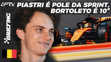 PIASTRI POLE, BORTOLETO 10º, HAMILTON MAL: a CLASSIFICAÇÃO SPRINT da F1 na BÉLGICA | BRIEFING