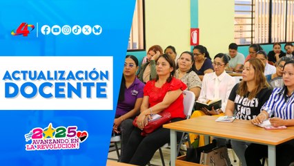 📚 Docentes de todo el país participan en la segunda jornada de actualización profesional
