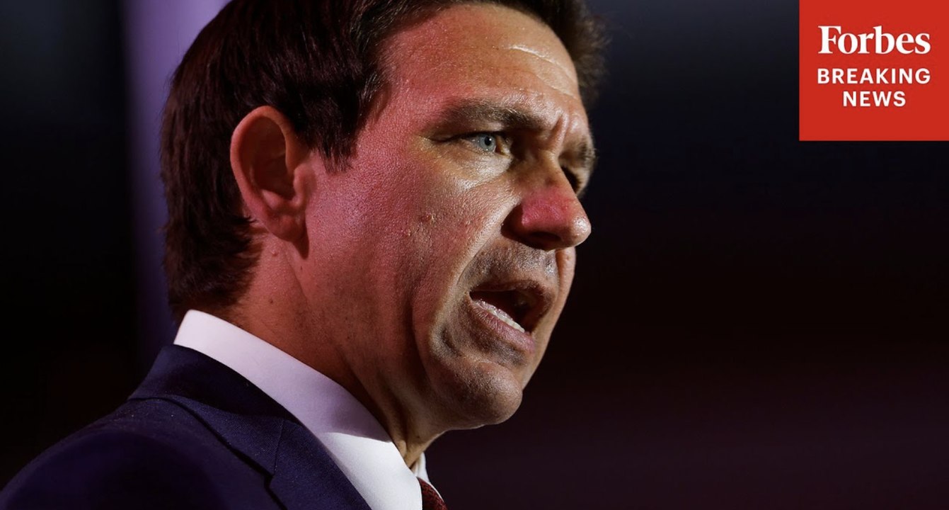 Ron Desantis Touts Hardline Illegal Immigration Crackdown At Florida's Alligator Alcatraz
